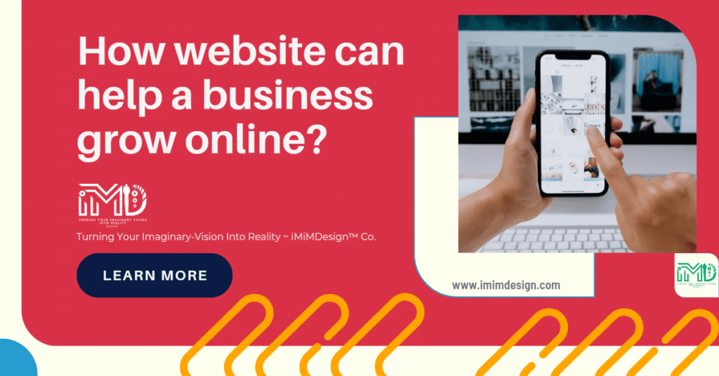 How website can help a business grow online